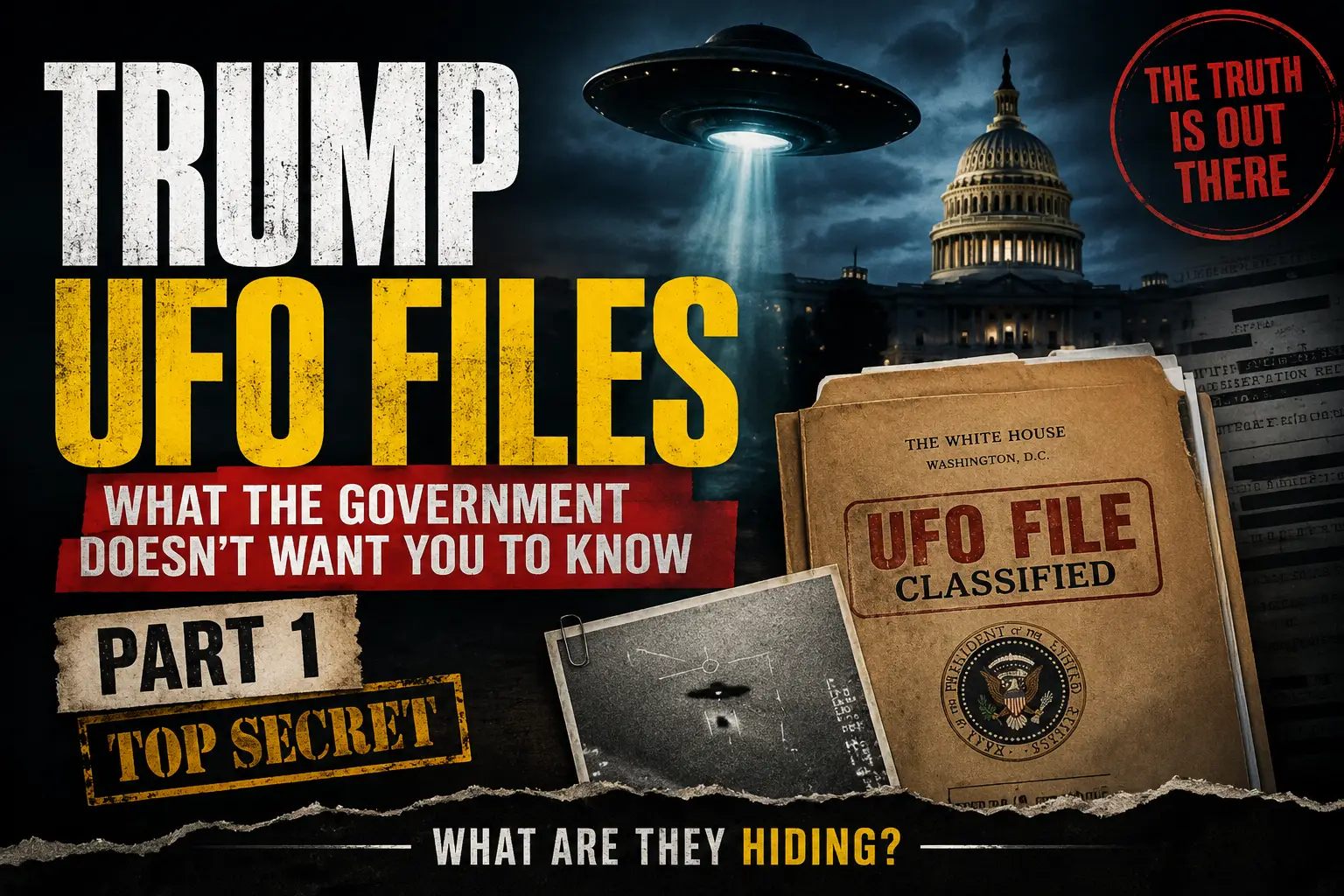 Trump, UFO Files, and What Disclosure Would Really Mean